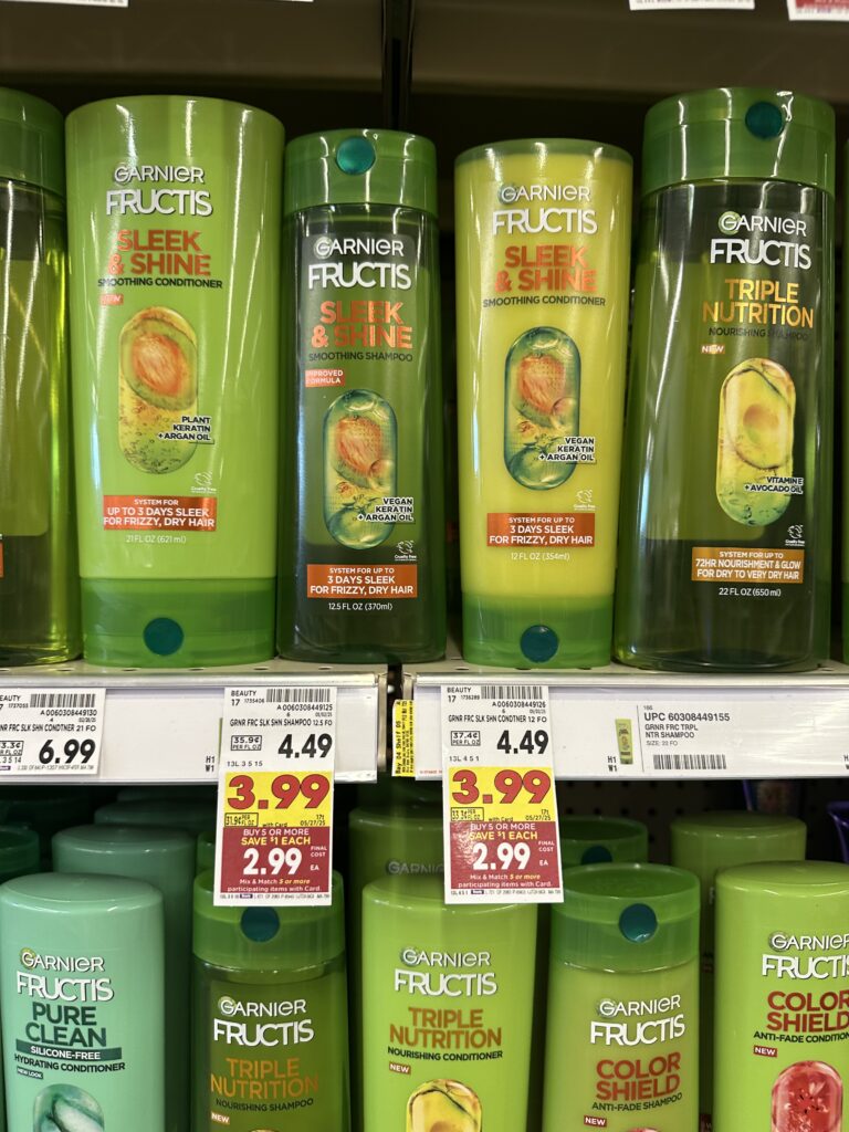garnier fructis kroger shelf image (1)