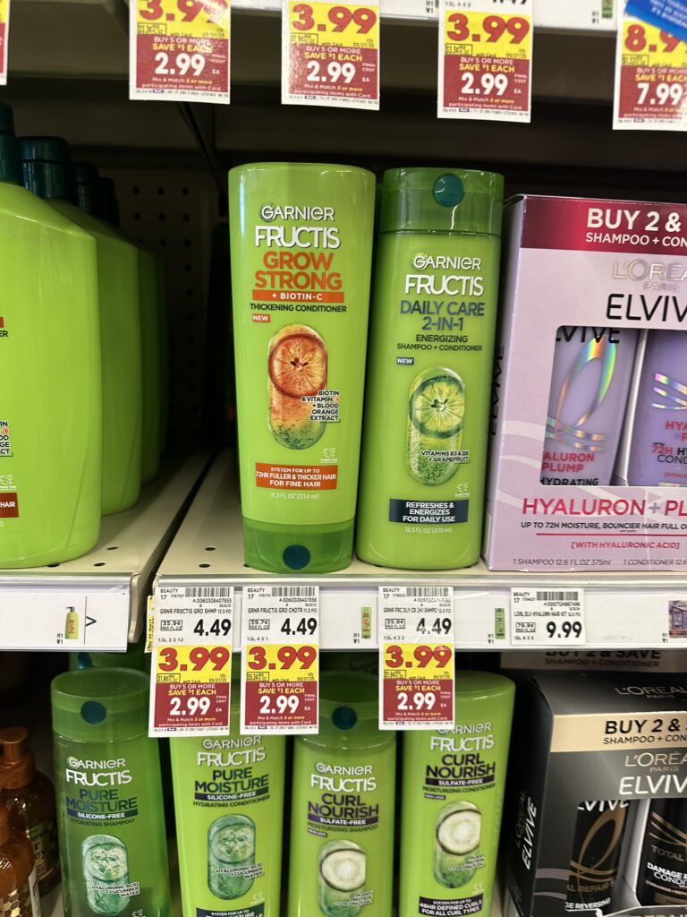 garnier fructis kroger shelf image (1)