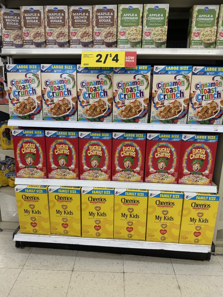gm cereal kroger shelf imahe (2)