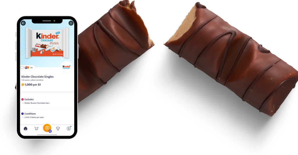 kinder chocolate fetch