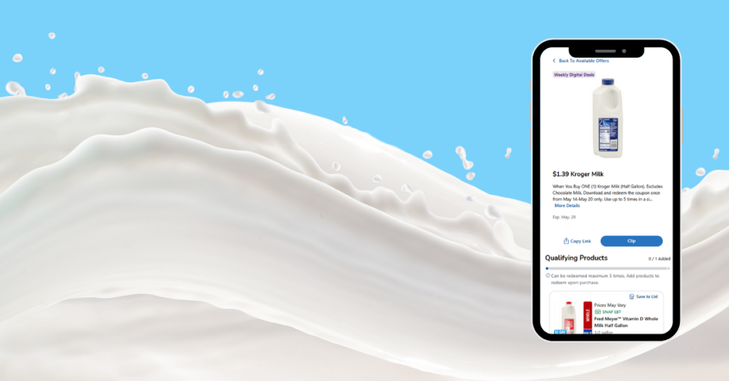 kroger milk digital