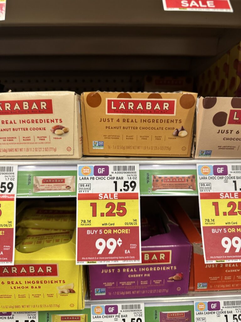 lara bars kroger shelf image (1)