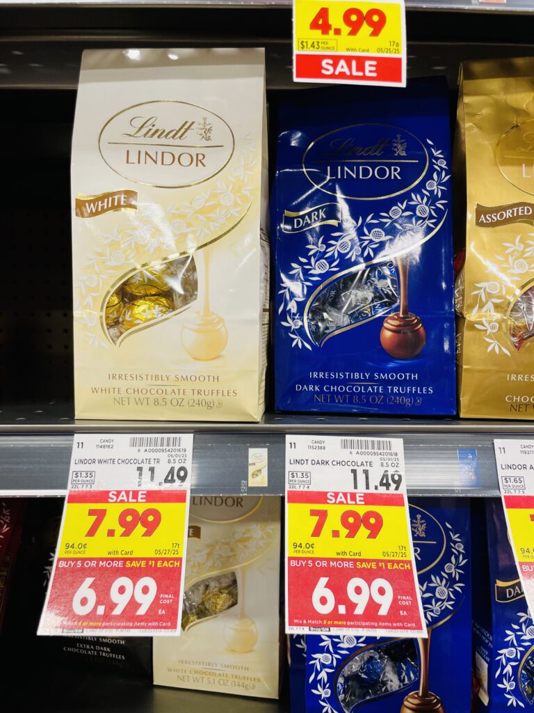 lindt lindor truffles kroger shelf image (5)