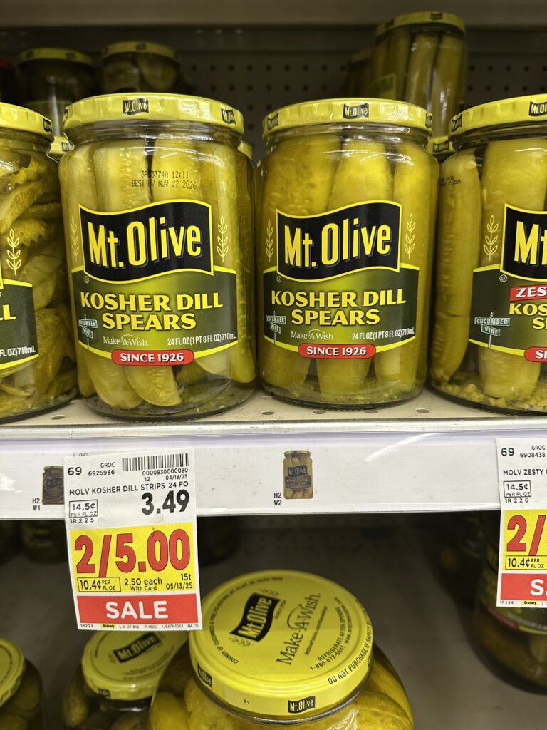 mt olive pickles kroger shelf image (1)