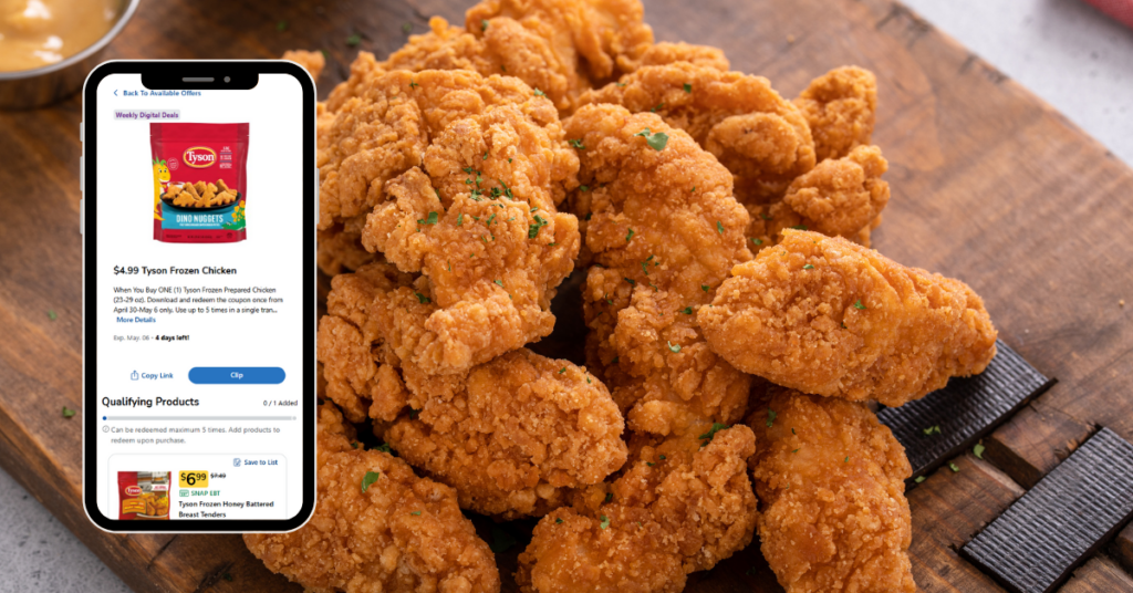 tyson frozen chicken