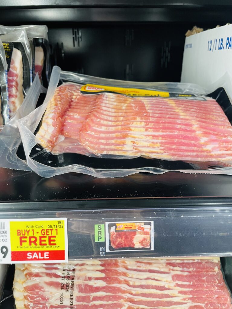 oscar mayer bacon kroger shelf image (1)