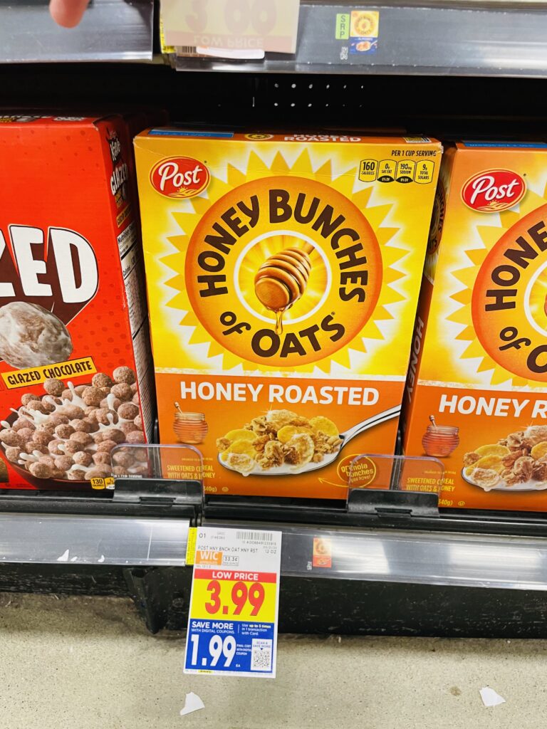 post cereal kroger shelf image (2)