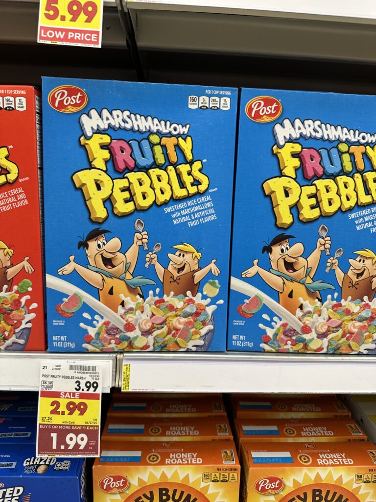 post cereal kroger shelf image (1)