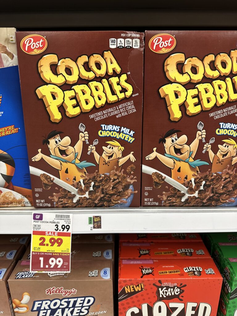 post cereal kroger shelf image (1)