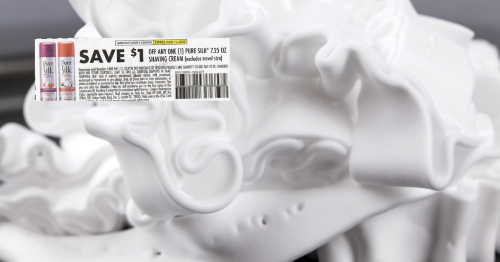 pure silk shave cream insert