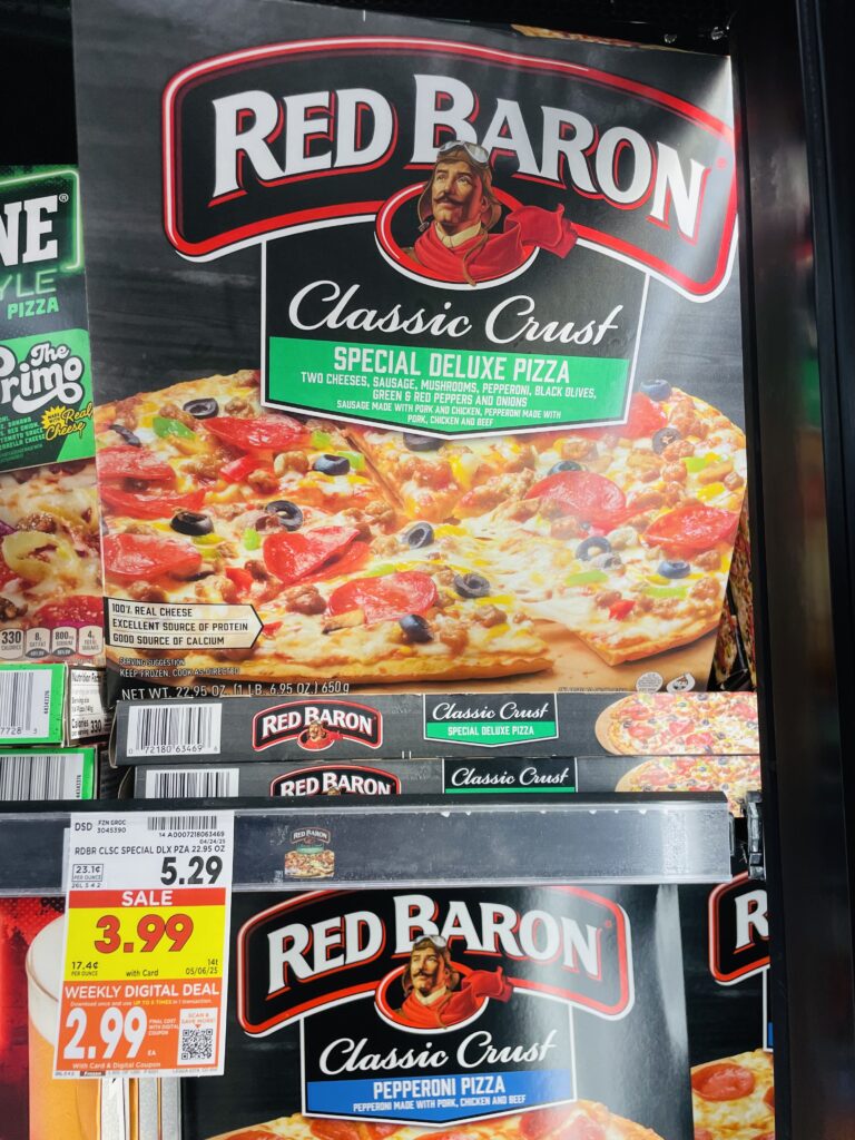 red baron pizza kroger shelf image (1)