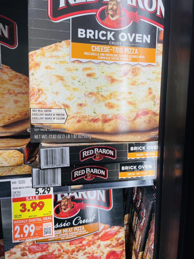 red baron pizza kroger shelf image (1)