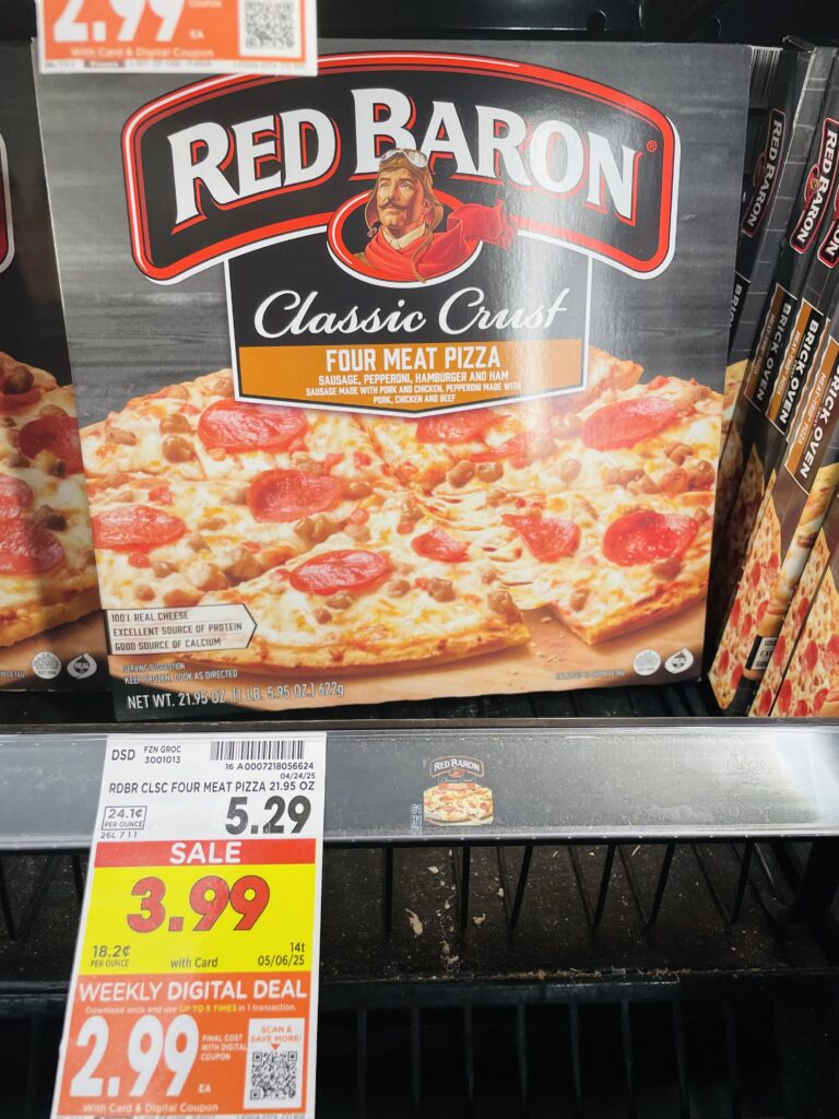 red baron pizza kroger shelf image (1)