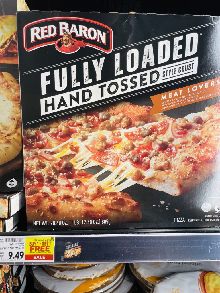 red baron pizza kroger shelf image (1)