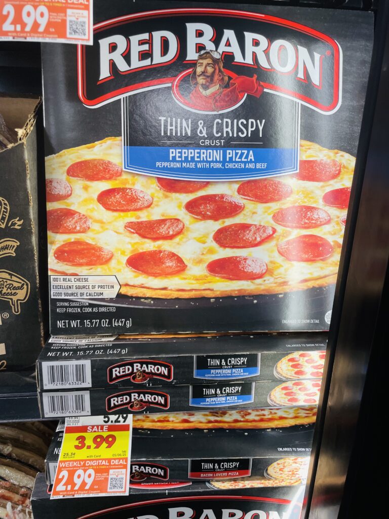 red baron pizza kroger shelf image (1)