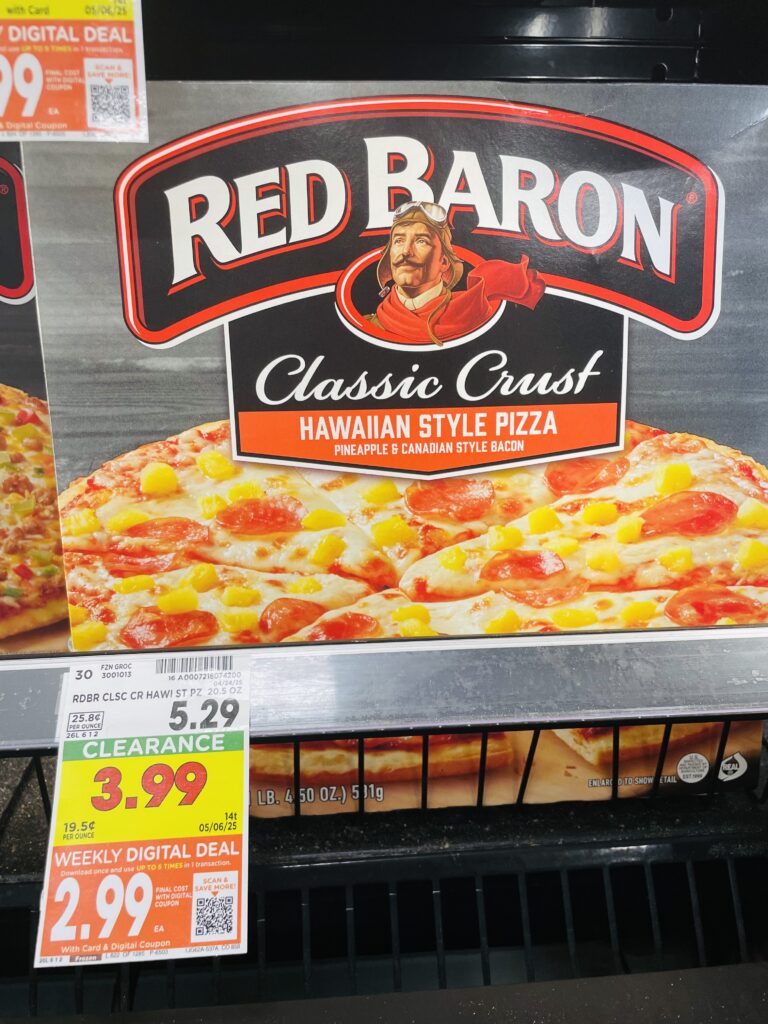 red baron pizza kroger shelf image (1)