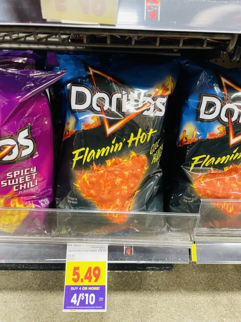 ruffles, doritos and tostitos kroger shelf image (1)