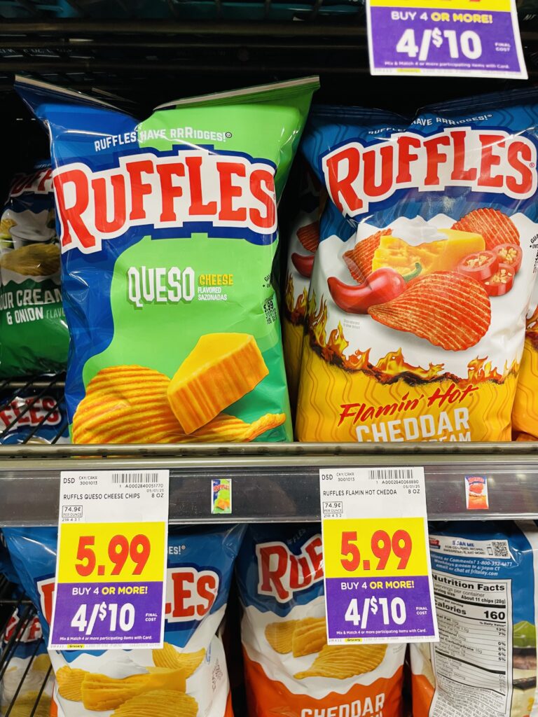 ruffles, doritos and tostitos kroger shelf image (1)
