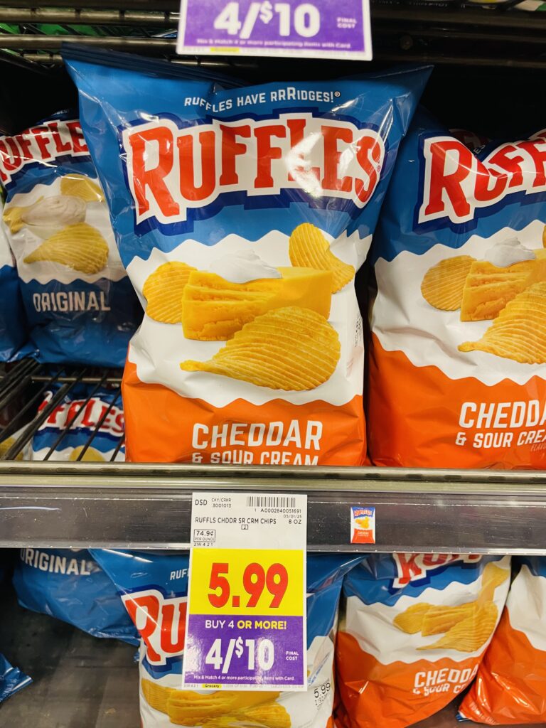 ruffles, doritos and tostitos kroger shelf image (1)