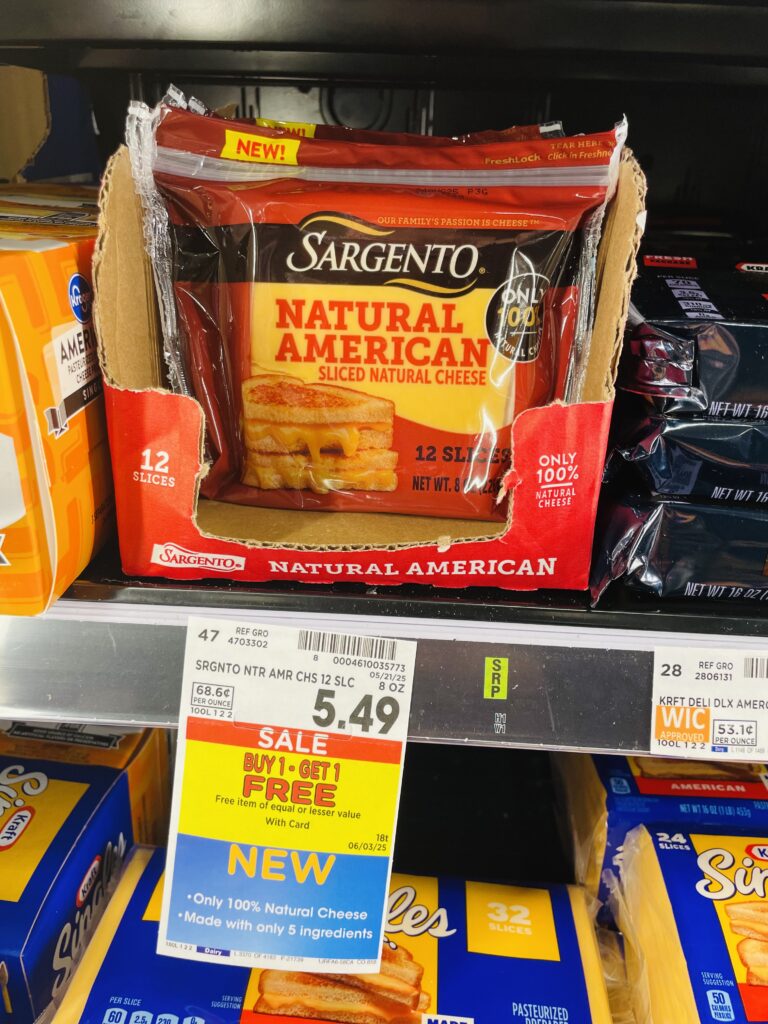 sargento sliced cheese kroger shelf image (12)