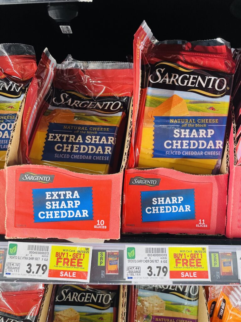 sargento sliced cheese kroger shelf image (12)
