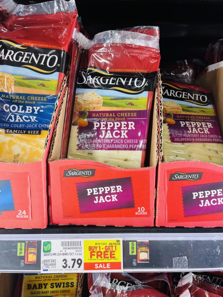 sargento sliced cheese kroger shelf image (12)