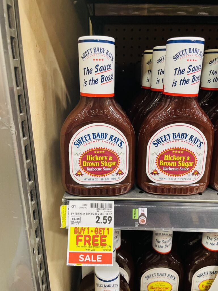 sweet baby ray's kroger shelf image (3)
