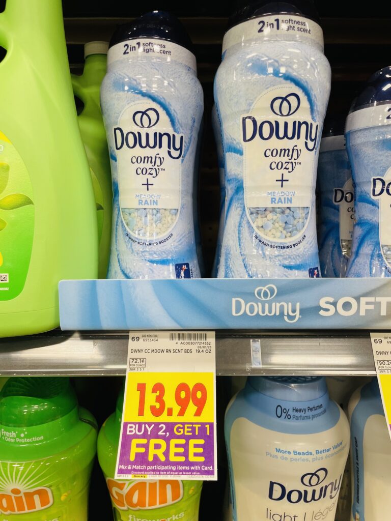 tide, downy and gain kroger shelf image (1)