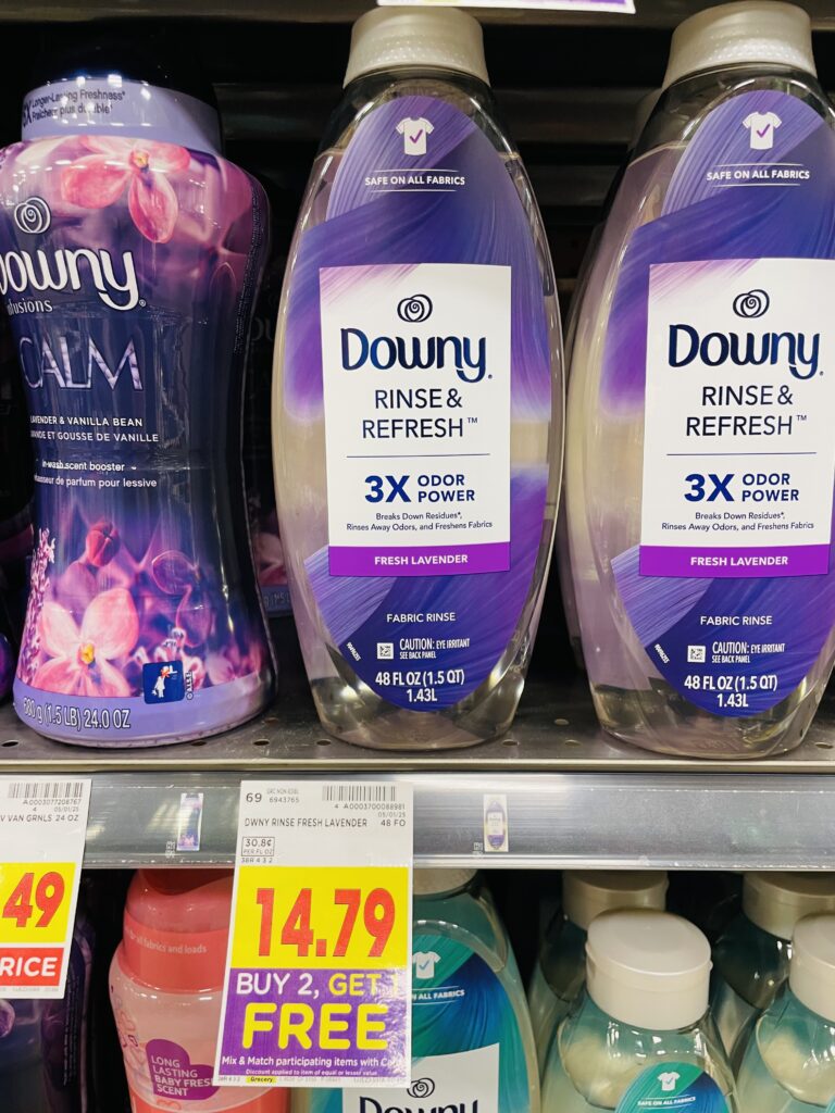 tide, downy and gain kroger shelf image (1)