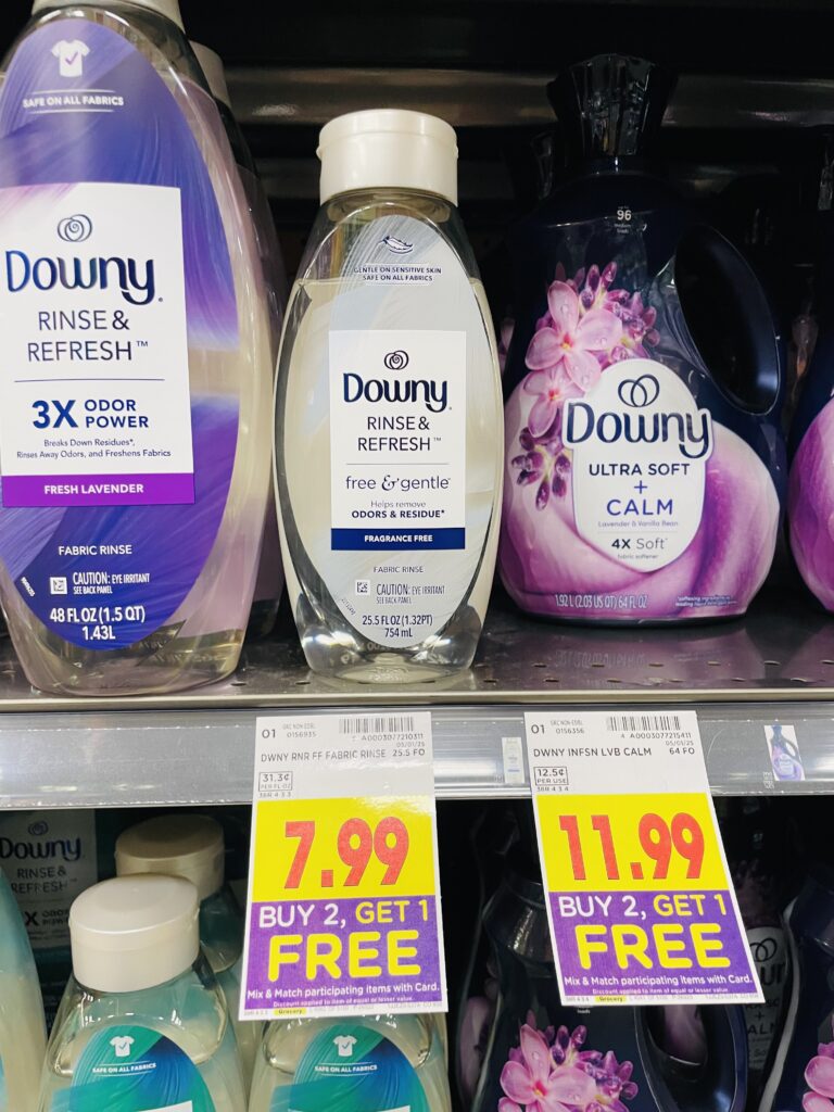 tide, downy and gain kroger shelf image (1)