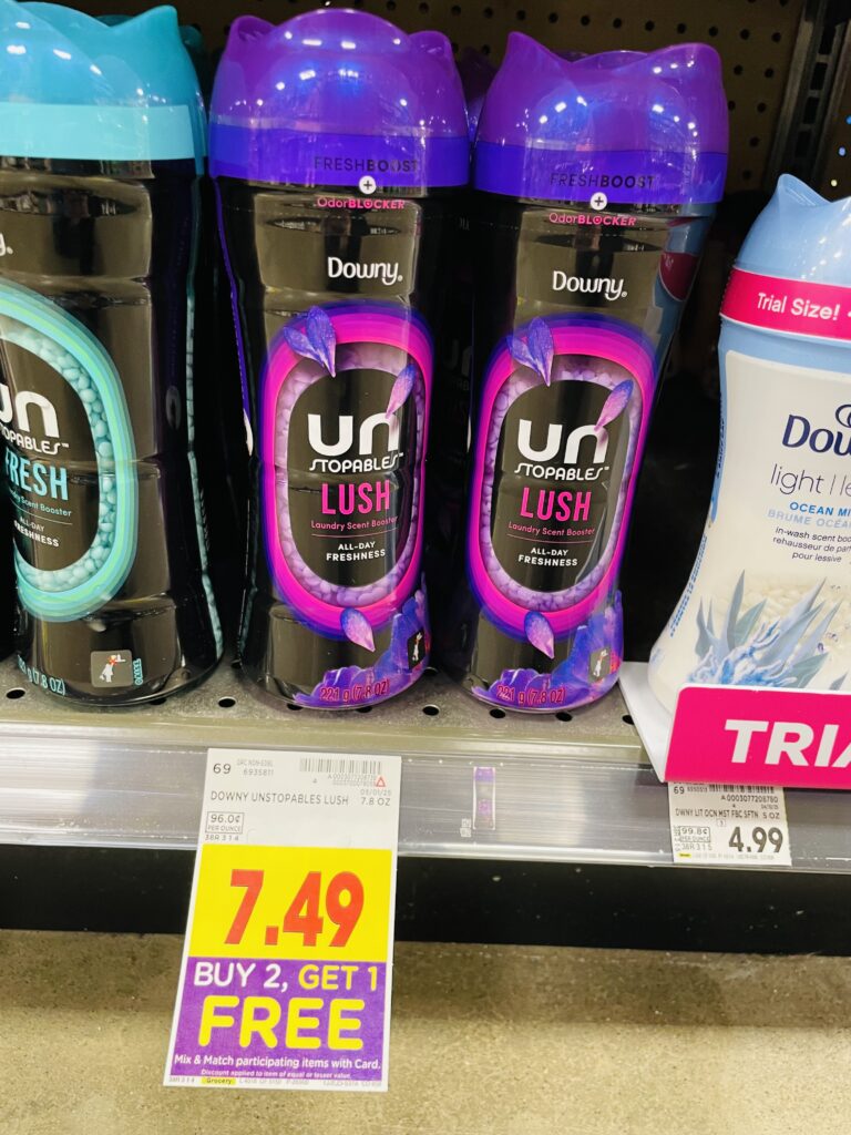 tide, downy and gain kroger shelf image (1)