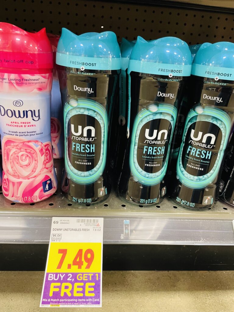 tide, downy and gain kroger shelf image (1)