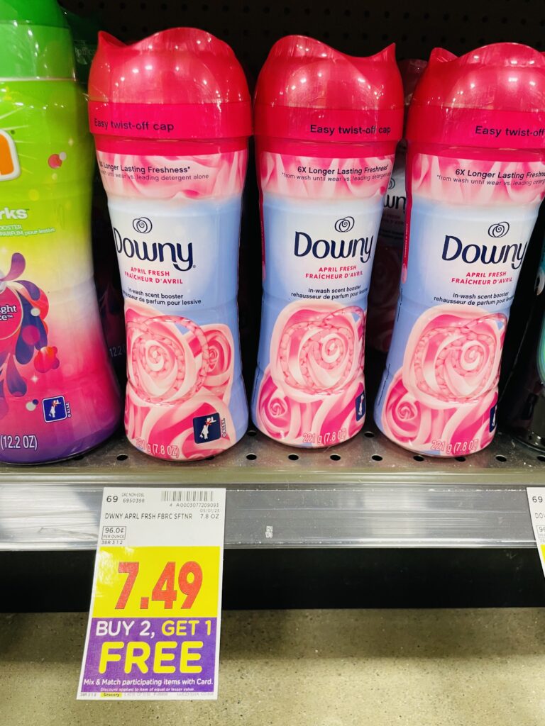 tide, downy and gain kroger shelf image (1)