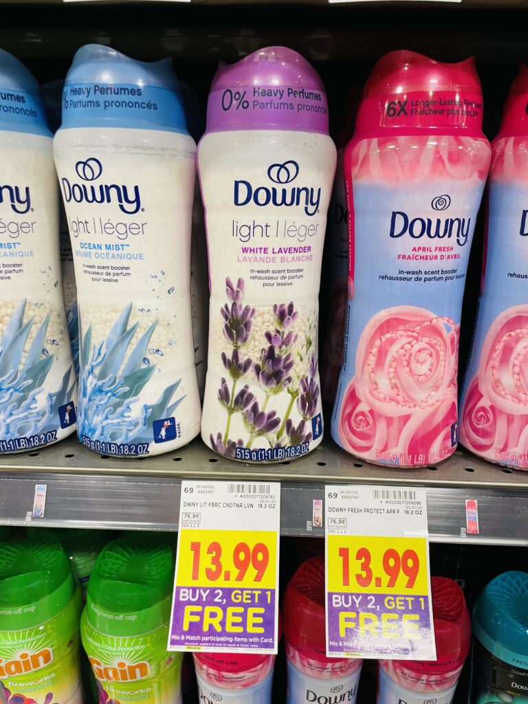 tide, downy and gain kroger shelf image (1)