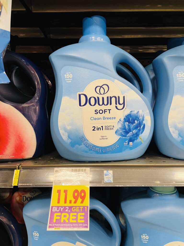 tide, downy and gain kroger shelf image (1)