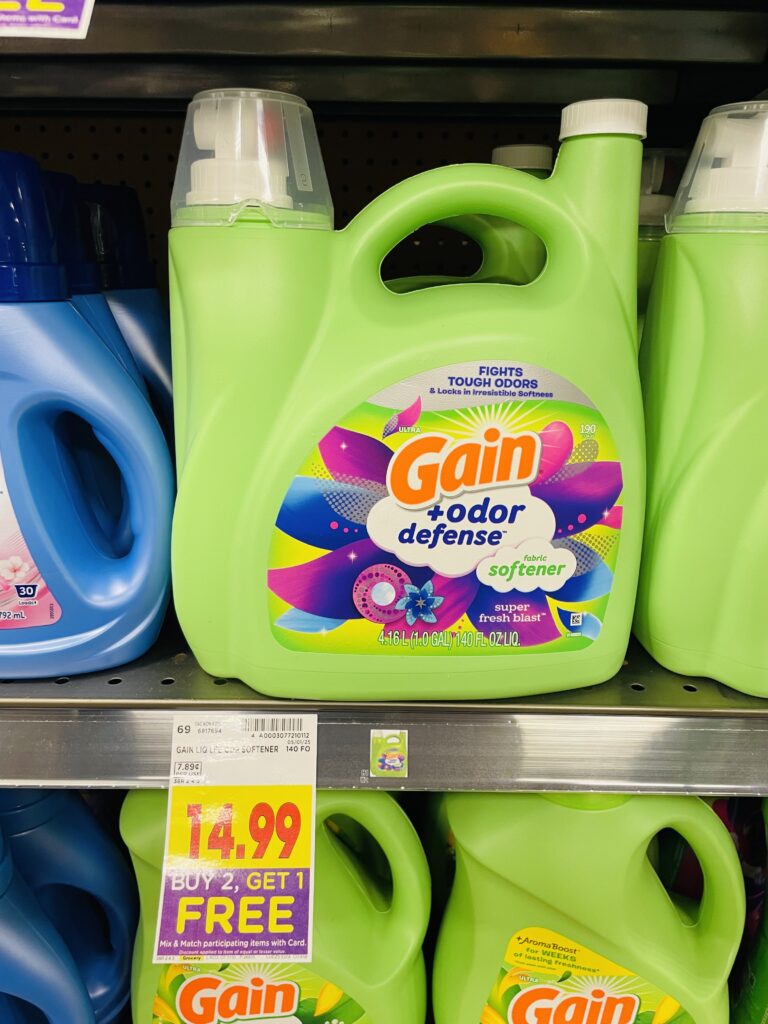 tide, downy and gain kroger shelf image (1)