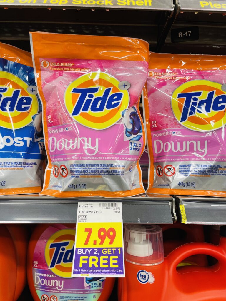 tide, downy and gain kroger shelf image (1)