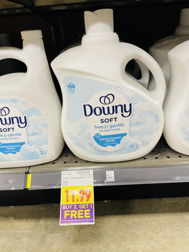 tide, downy and gain kroger shelf image (1)