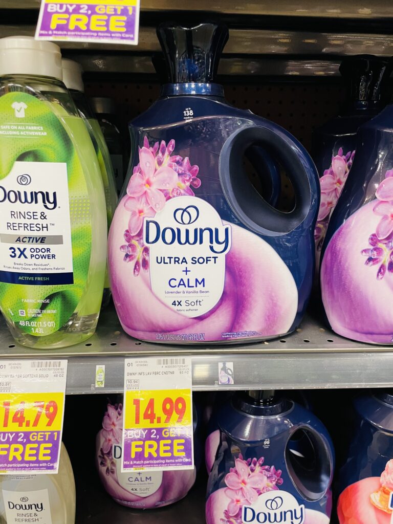 tide, downy and gain kroger shelf image (1)