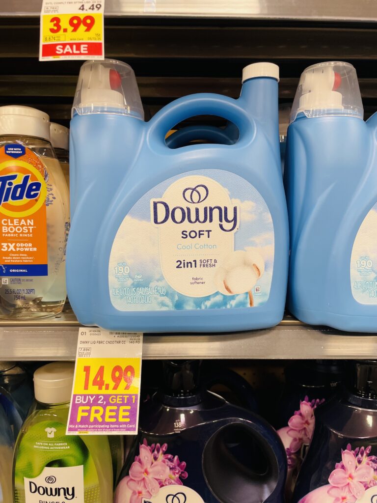 tide, downy and gain kroger shelf image (1)