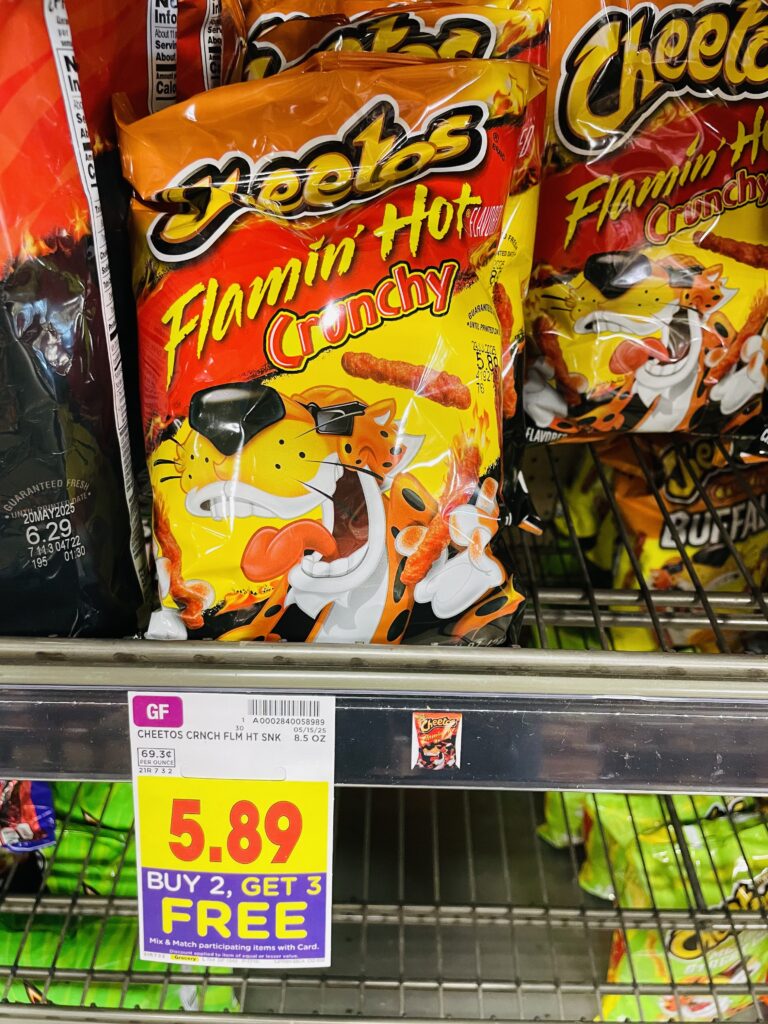 tostitos, cheetos and doritos kroger shelf image (1)