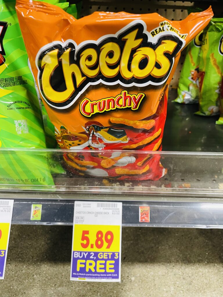 tostitos, cheetos and doritos kroger shelf image (1)