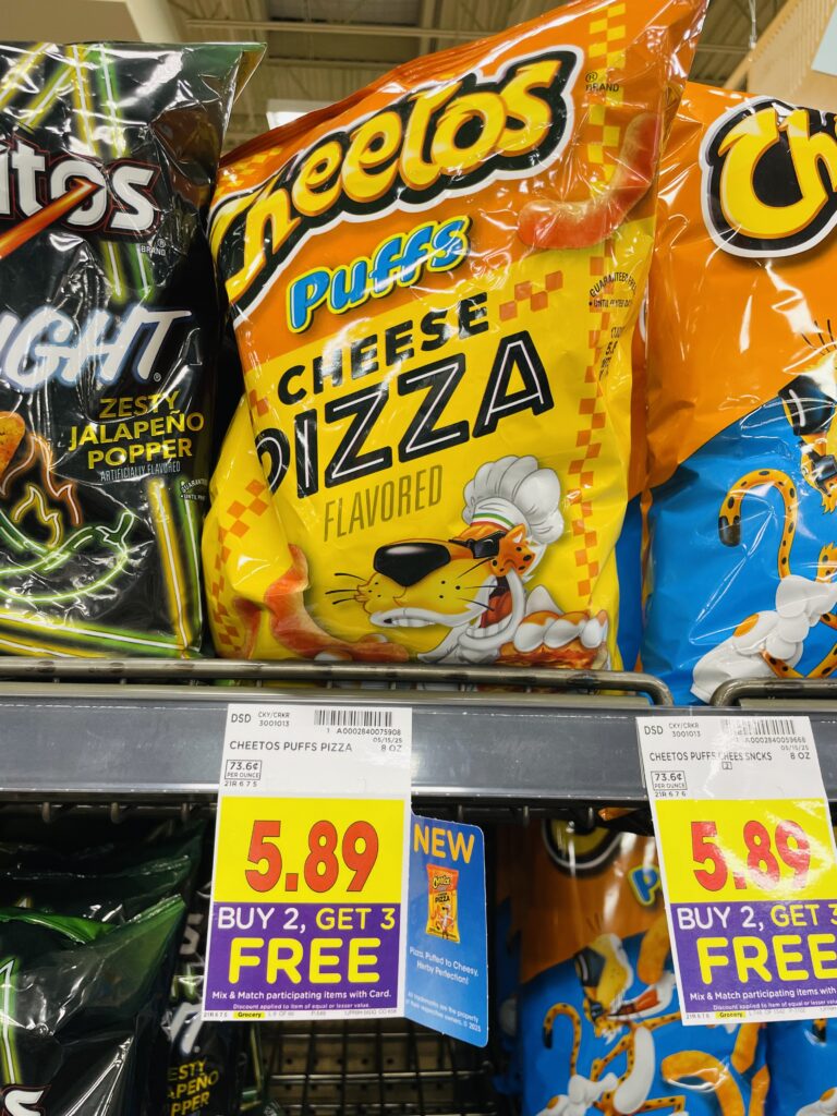 tostitos, cheetos and doritos kroger shelf image (1)