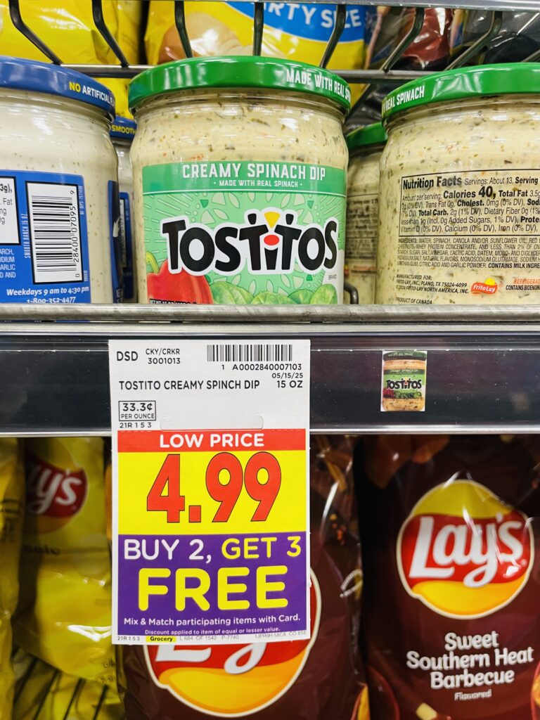 tostitos, cheetos and doritos kroger shelf image (1)