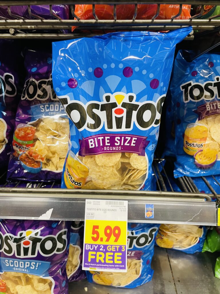 tostitos, cheetos and doritos kroger shelf image (1)