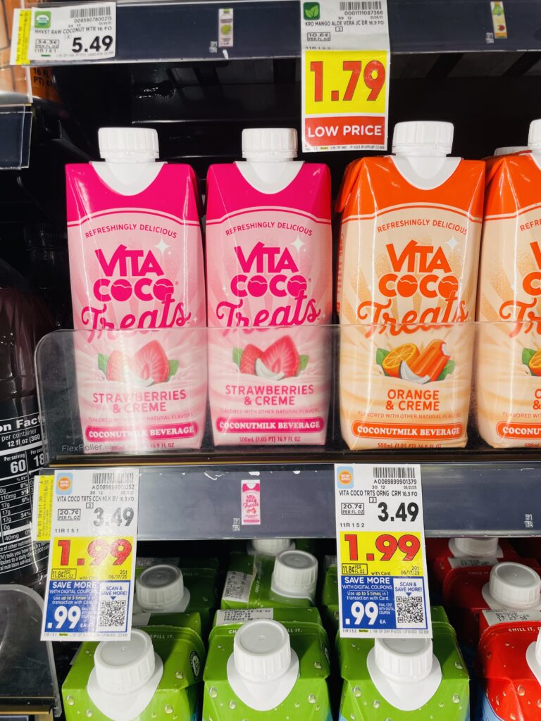 vita coco treats kroger shelf image