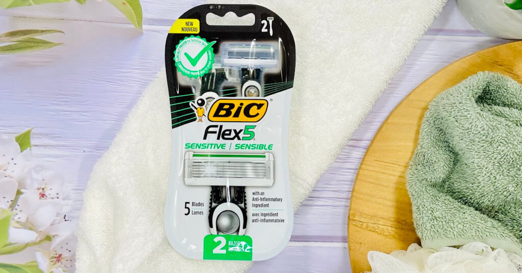 BIC Flex5 Sensitive Razor Kroger