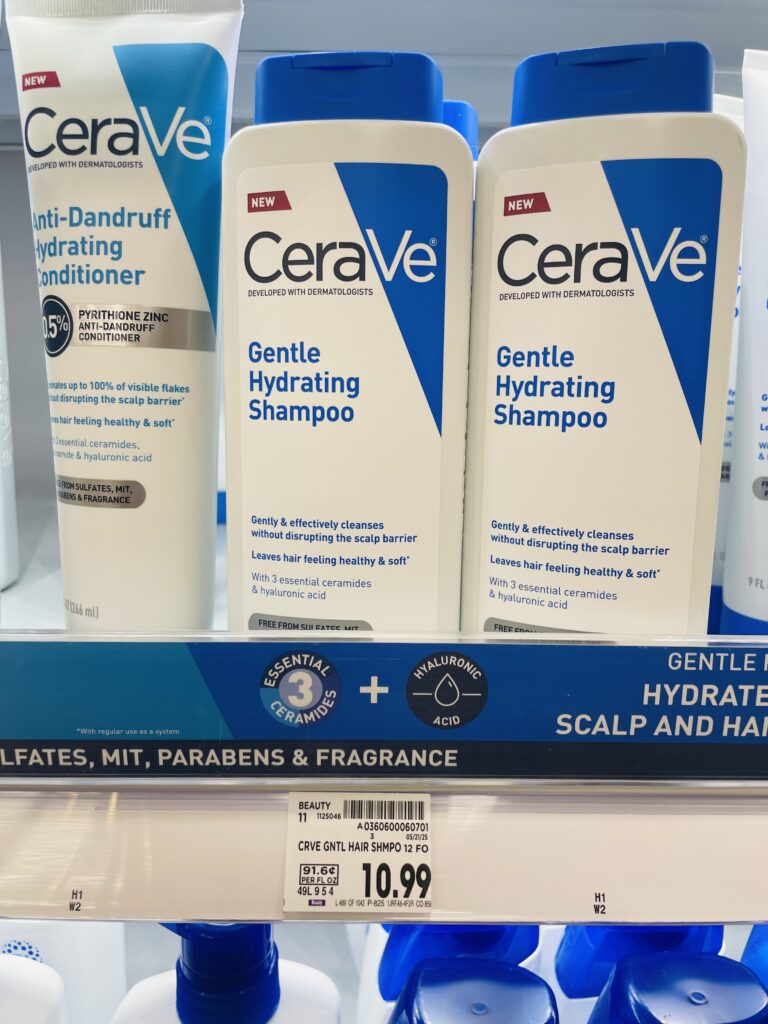 CeraVe hair kroger shelf image (1)