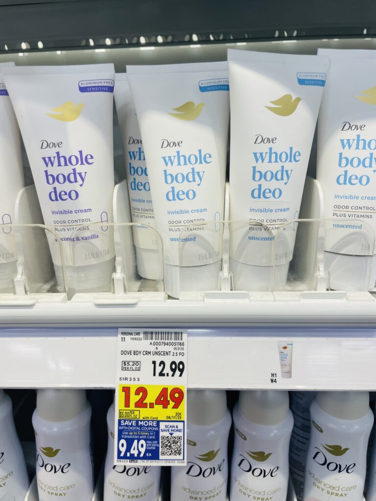 Dove Whole Body kroger shelf image (1)