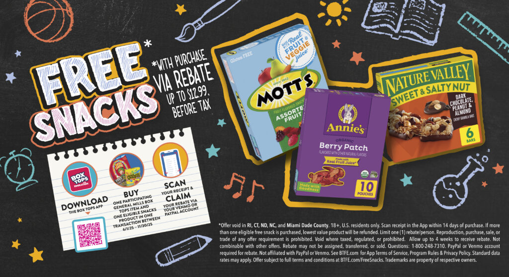 General Mills Box Tops Kroger